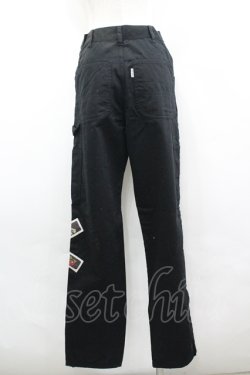 画像2: PINK HOUSE / サークルワッペンパンツ M 黒 I-26-04-12-097-LO-PA-SA-ZI