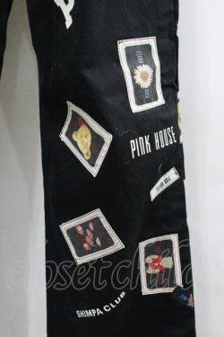 画像3: PINK HOUSE / サークルワッペンパンツ M 黒 I-26-04-12-097-LO-PA-SA-ZI