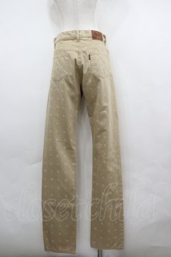 画像2: PINK HOUSE / PH総柄デニムパンツ M ベージュ I-26-04-12-099-LO-PA-SA-ZI