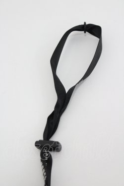 画像2: PINK HOUSE / ロゴネックストラップ  黒 I-26-04-12-101-LO-ZA-TE-ZI