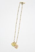 Katie / ハートチャームネックレス  ゴールド I-26-04-12-102-LO-AC-SA-ZI