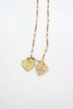 画像3: Katie / ハートチャームネックレス  ゴールド I-26-04-12-102-LO-AC-SA-ZI