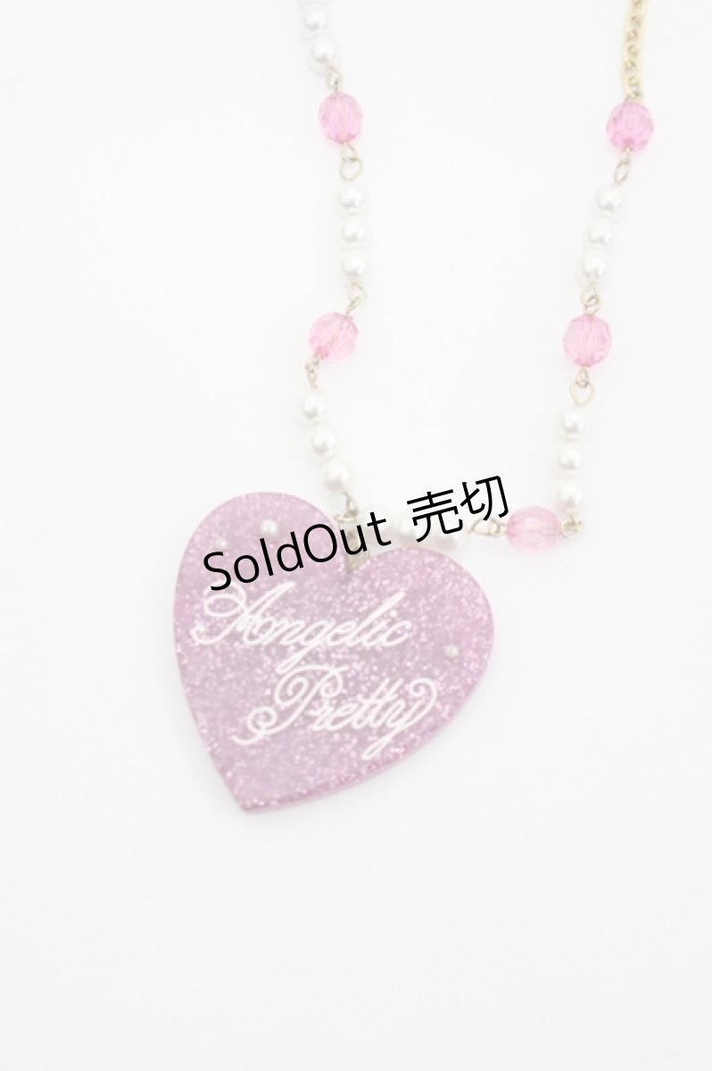 画像2: Angelic Pretty / Deco Heartネックレス  ピンク I-26-04-12-103-AP-AC-TE-ZI (2)