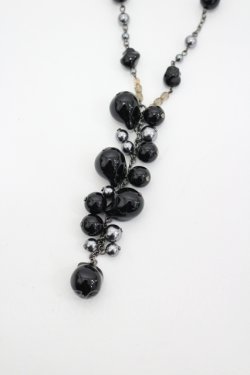 画像2: INGEBORG / バロックパール調ネックレス  黒 I-26-04-12-104-LO-AC-TE-ZI