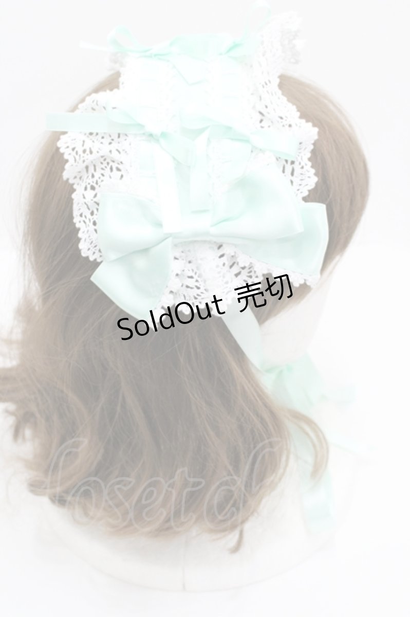 画像3: BABY,THE STARS SHINE BRIGHT / Confiture Ribbonヘッドドレス  ミント I-26-04-12-115-BA-AC-SA-ZI (3)