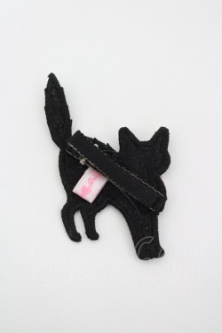 画像2: Angelic Pretty / Little Catクリップ  黒 I-26-04-12-121-AP-AC-TE-ZI