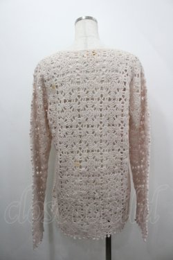 画像2: 田園詩（海外ロリータブランド） / パッチワークニットトップス  ピンク I-26-04-12-021-LO-JA-SA-ZI