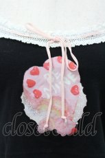 画像2: Katie / BAD SUGARパフトップス  黒Ｘ白 I-26-04-12-023-LO-TO-SA-ZI (2)