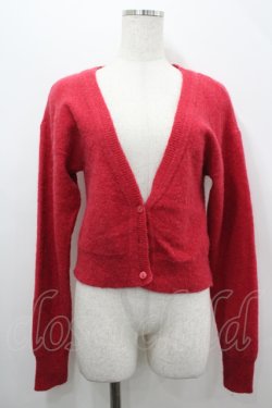 画像1: Katie / CHEWYニットカーディガン  赤 I-26-04-12-024-LO-TO-SA-ZI