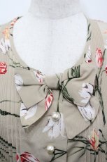 画像3: INGEBORG / チューリップ柄ブラウス  ベージュ I-26-04-12-003-LO-BL-SA-ZI (3)