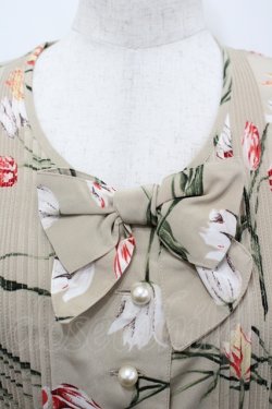 画像3: INGEBORG / チューリップ柄ブラウス  ベージュ I-26-04-12-003-LO-BL-SA-ZI