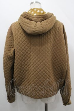 画像3: INGEBORG / 内側ドットキルティングフードブルゾン  ブラウン I-26-04-12-028-LO-JA-SA-ZI