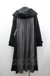 画像2: axes femme / フェミニンフーデットコート  黒 I-26-04-14-035-AX-CO-SA-ZI (2)