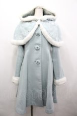 画像1: Secret Honey / 刺繍ケープ付きコート(エルサver) 2 サックス I-26-04-14-037-CA-CO-TE-ZTC063 (1)