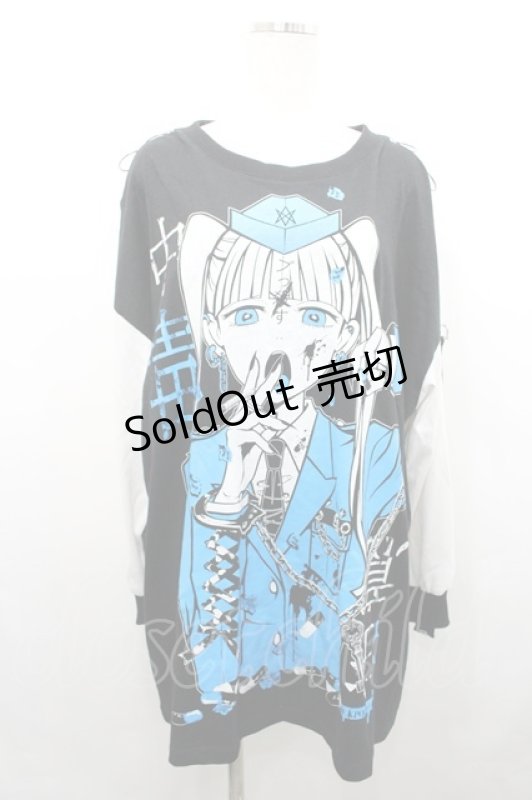 画像1: SEX POT ReVeNGe / Girlカットソー   I-26-04-14-043-SP-TO-SA-ZI (1)