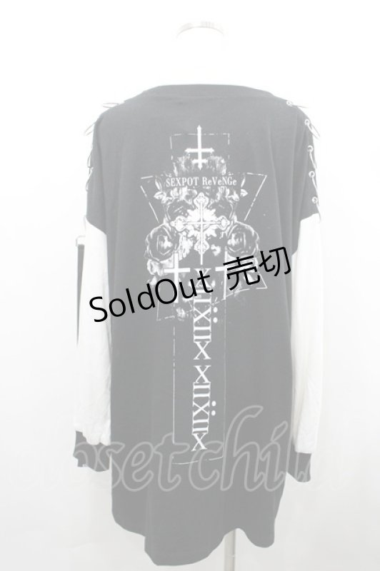 画像2: SEX POT ReVeNGe / Girlカットソー   I-26-04-14-043-SP-TO-SA-ZI (2)