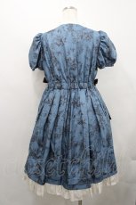 画像2: Victorian maiden / ワンダーガーデンサイドリボンワンピース  ピーコック I-26-04-14-050-CL-OP-TE-ZI (2)