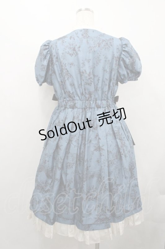 画像2: Victorian maiden / ワンダーガーデンサイドリボンワンピース  ピーコック I-26-04-14-050-CL-OP-TE-ZI (2)