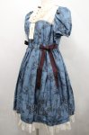 画像4: Victorian maiden / ワンダーガーデンサイドリボンワンピース  ピーコック I-26-04-14-050-CL-OP-TE-ZI (4)