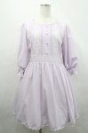 画像1: LODISPOTTO / セレナーデスカラップパフワンピース M ラベンダー I-26-04-14-071-LO-OP-TE-ZI (1)