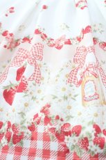 画像6: LIZ LISA / ストロベリージャムワンピース 0 白×赤 I-26-04-14-073-LO-OP-TE-ZI (6)