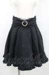 画像1: Rojita / レースボンディングフレアスカート F 黒 I-26-04-14-098-LO-SK-TE-ZI (1)