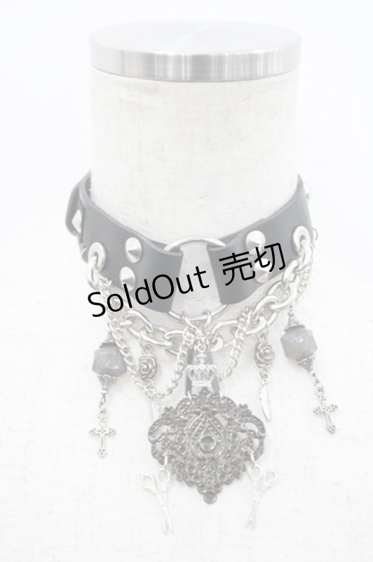 画像1: SEX POT ReVeNGe / チェーンチャームチョーカー   I-26-04-14-108-SP-AC-TE-ZI (1)