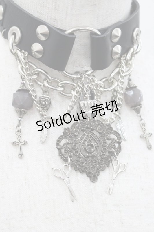 画像3: SEX POT ReVeNGe / チェーンチャームチョーカー   I-26-04-14-108-SP-AC-TE-ZI (3)