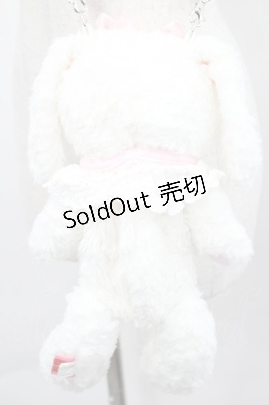 画像3: BABY,THE STARS SHINE BRIGHT / うさくみゃポシェット  白 I-26-04-14-112-BA-BG-TE-ZI (3)