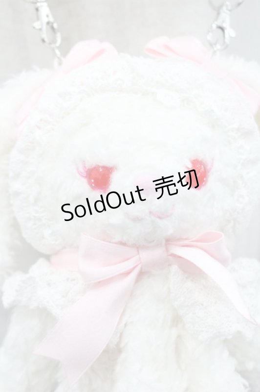 画像4: BABY,THE STARS SHINE BRIGHT / うさくみゃポシェット  白 I-26-04-14-112-BA-BG-TE-ZI (4)