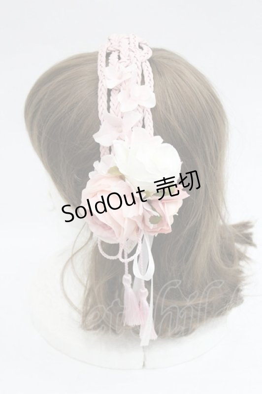 画像3: Triple fortune / 編みカチューシャ  ピンク I-26-04-14-118-EL-AC-SA-ZI (3)