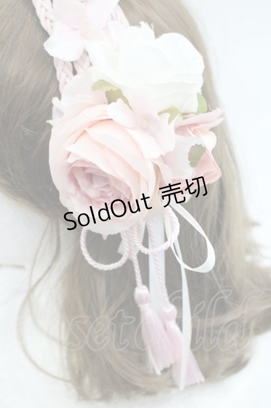 画像4: Triple fortune / 編みカチューシャ  ピンク I-26-04-14-118-EL-AC-SA-ZI (4)