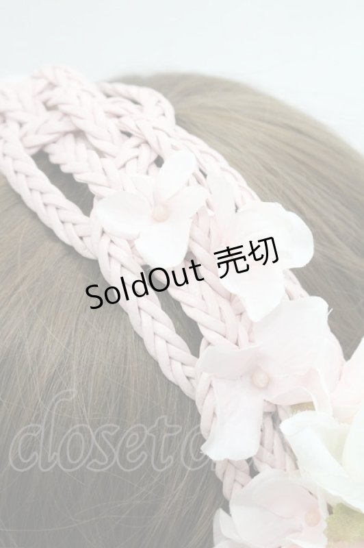 画像5: Triple fortune / 編みカチューシャ  ピンク I-26-04-14-118-EL-AC-SA-ZI (5)