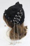 画像3: PUNK / 猫耳帽子  黒 I-26-04-14-120-PU-AC-TE-ZI (3)