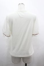 画像2: axes femme / パピヨンフルール刺繍プルオーバー M アイボリー I-26-04-14-013-AX-TO-TE-ZI (2)