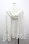 画像2: axes femme / ケーブルニットポンチョ M オフ I-26-04-14-021-AX-JA-TE-ZI (2)