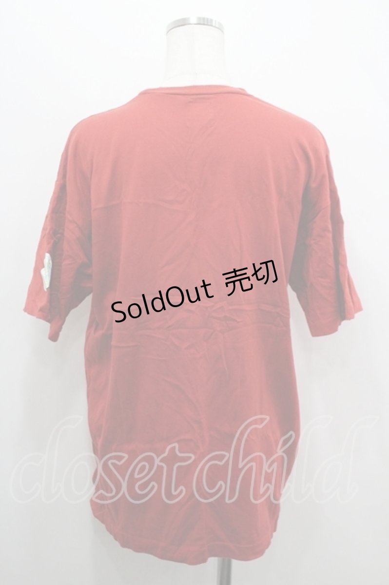 画像2: Karl Helmut / ビールプリント半袖Tシャツ  赤 I-26-04-19-052-EL-TS-SA-ZI (2)