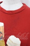 画像4: Karl Helmut / ビールプリント半袖Tシャツ  赤 I-26-04-19-052-EL-TS-SA-ZI (4)