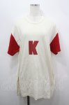 画像1: Karl Helmut / SHOWプリント半袖カットソー  アイボリーＸ赤 I-26-04-19-053-EL-TO-SA-ZI (1)