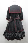 画像3: metamorphose / 刺繍入りセーラーワンピース 1 黒 I-26-04-19-061-ME-OP-SA-ZI (3)