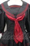 画像5: metamorphose / 刺繍入りセーラーワンピース 1 黒 I-26-04-19-061-ME-OP-SA-ZI (5)