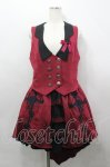 画像1: 中国ロリータ / ジャガードセットアップ ? ワイン I-26-04-19-062-LO-OP-TE-ZI (1)