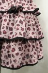 画像6: To Alice / リトルレオパードジャンパースカート M ピンク I-26-04-19-065-LO-OP-TE-ZI (6)