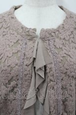 画像3: axes femme / レースノーカラーカーデ M アワピンク I-26-04-19-023-AX-TO-SA-ZI (3)