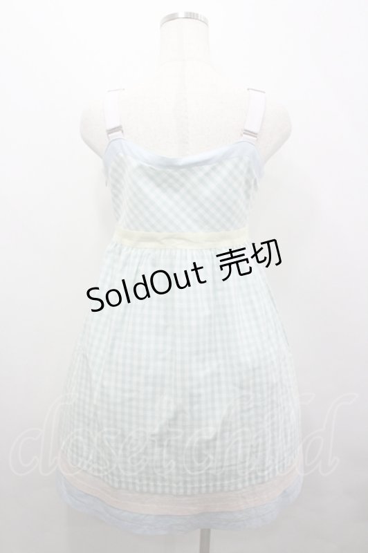 画像3: MILK / BeBeギンガムドレス  メロンギンガム I-26-04-19-068-ML-OP-SA-ZI (3)