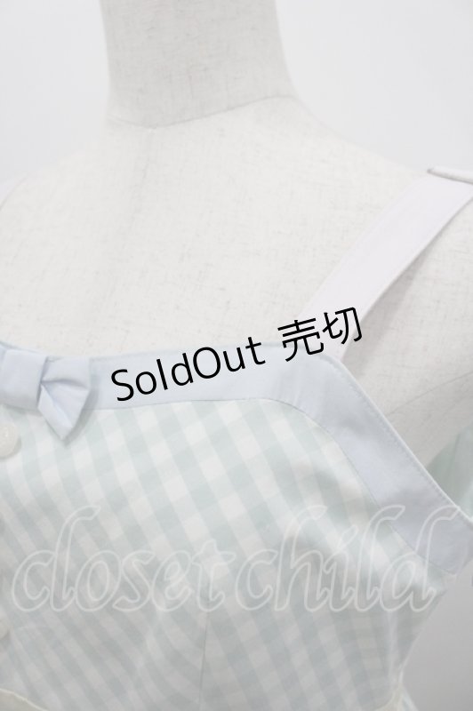 画像8: MILK / BeBeギンガムドレス  メロンギンガム I-26-04-19-068-ML-OP-SA-ZI (8)