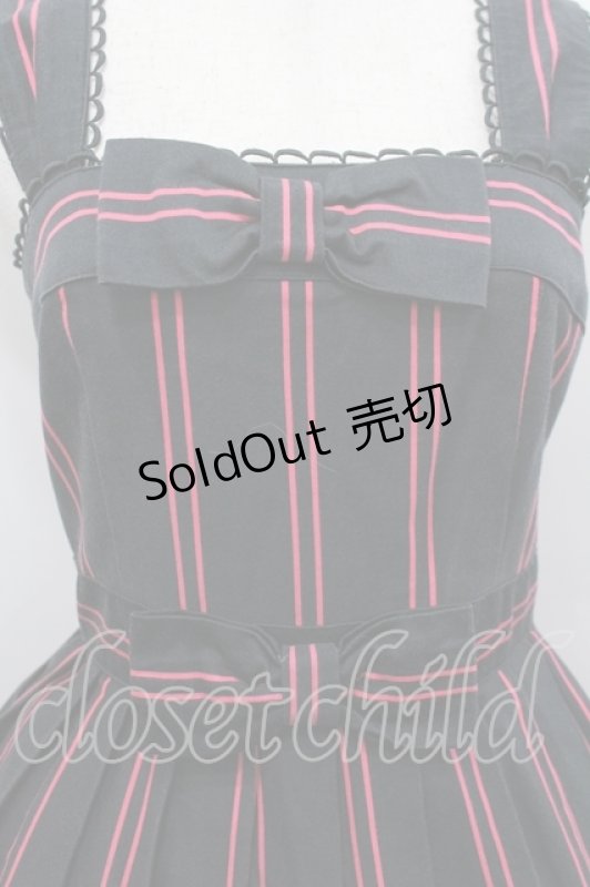 画像4: Emily Temple cute / 童話ノースリーブワンピース  クロ×アカ I-26-04-19-069-ET-OP-SA-ZI (4)