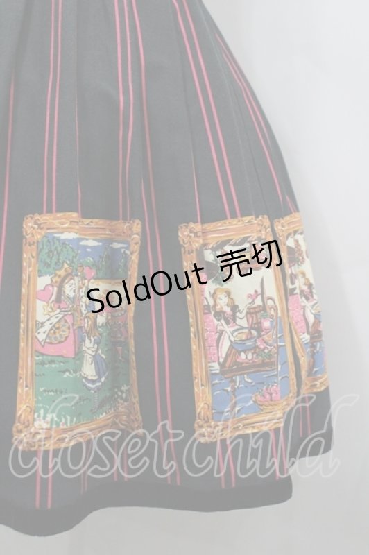 画像5: Emily Temple cute / 童話ノースリーブワンピース  クロ×アカ I-26-04-19-069-ET-OP-SA-ZI (5)