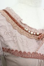 画像4: axes femme / 袖総レースインナーPO M アワピンク I-26-04-19-024-AX-TO-SA-ZI (4)