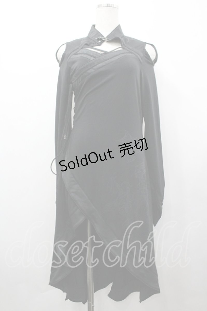 画像1: Ozz Croce / Until It Perishes Beautifullyチュニック  黒 I-26-04-19-087-OO-OP-TE-ZI (1)